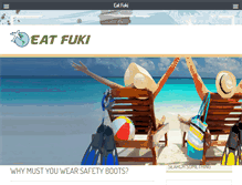 Tablet Screenshot of eatfuki.com